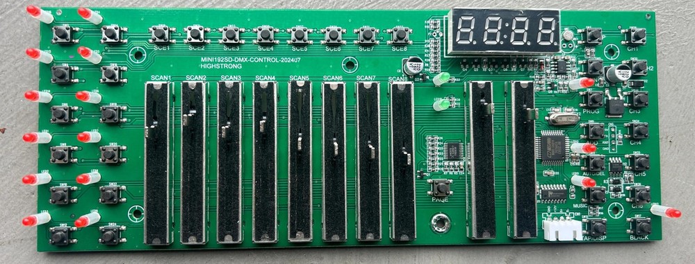 DMX Controller DMX Console,192CH Dmx512 Console Controller Panel Use for Edit...