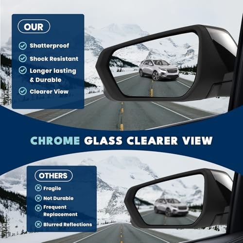 Side mirror assembly replacement, left side mirror assembly replacement, right