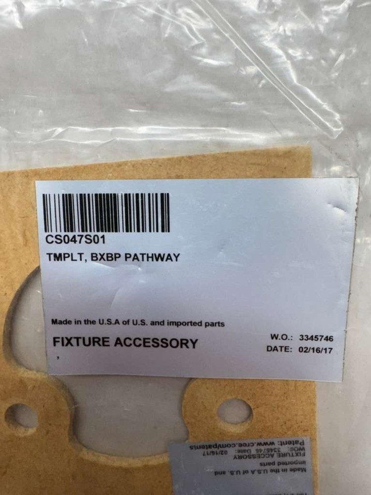 Cree CS047S01 Fixture Accessory, TMPL, BXBP, Template Pathway