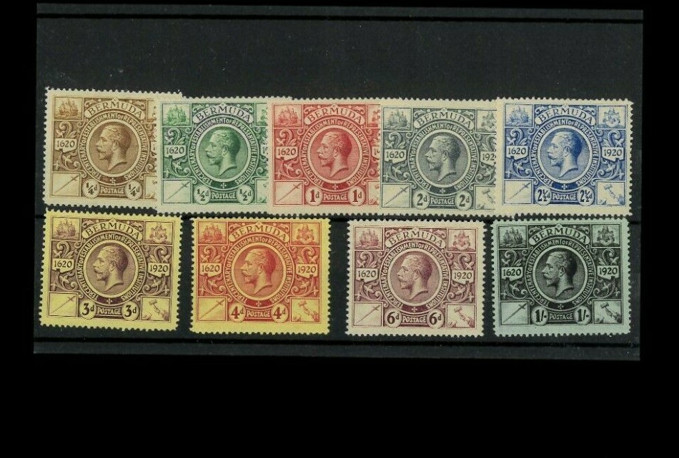 Bermuda Sc.#'s 71-79. MH. Some Toning. Better Item.
