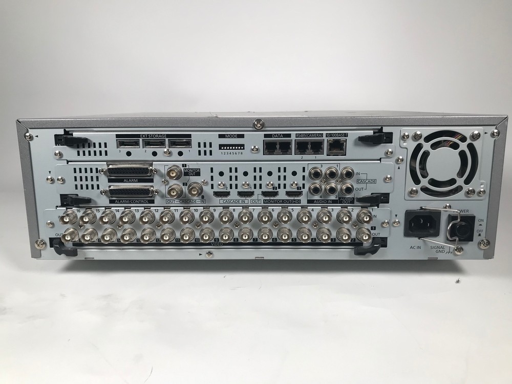 Panasonic WJ-HD616K Digital Disk Recorder Overview