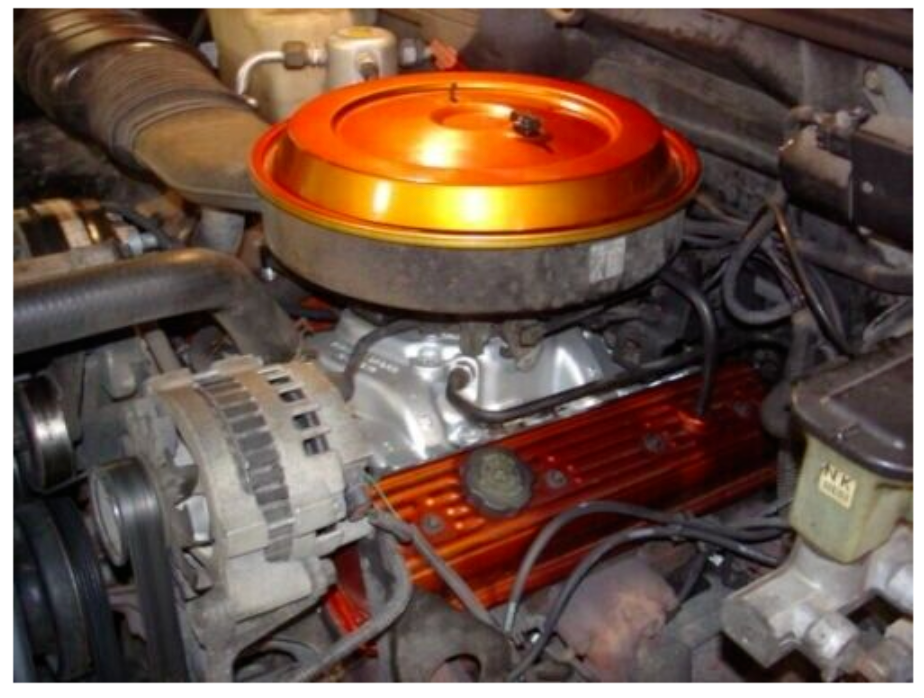 Orange Copper Anodized Coating Spray Brake Engine Custom Caliper Paint High Temp