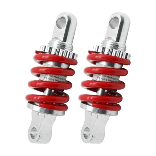 2PCS 100mm Rear Spring Assist Shock Absorber, Adjustable Shock Strut