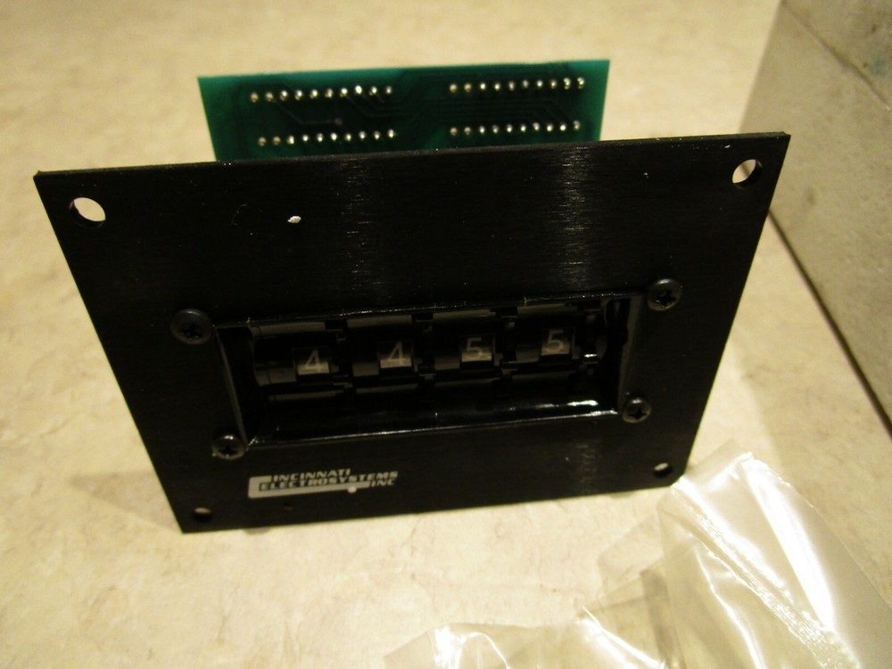 CINCINNATI ELECTROSYSTEMS 829-4-1 DIGIT SWITCH COUNTER