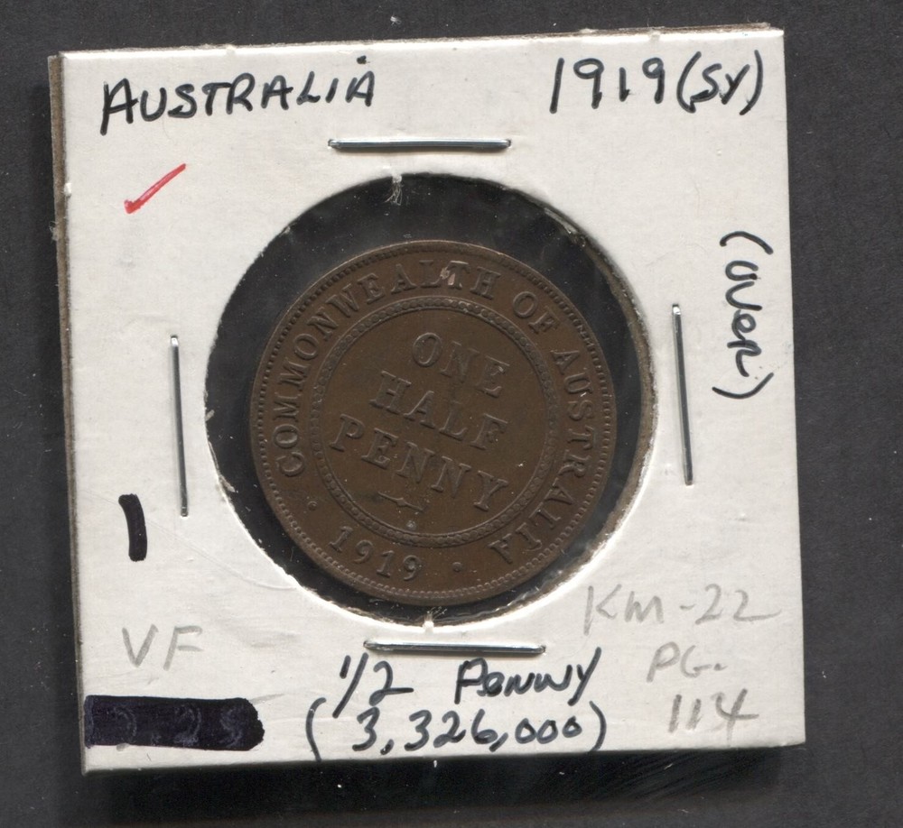 1919-Australia-VF-KM-22