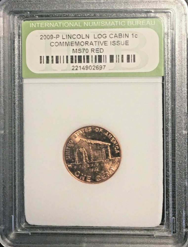 2009-P Lincoln Log Cabin  Bicentennial Cent - Uncirculated / Encapsulated