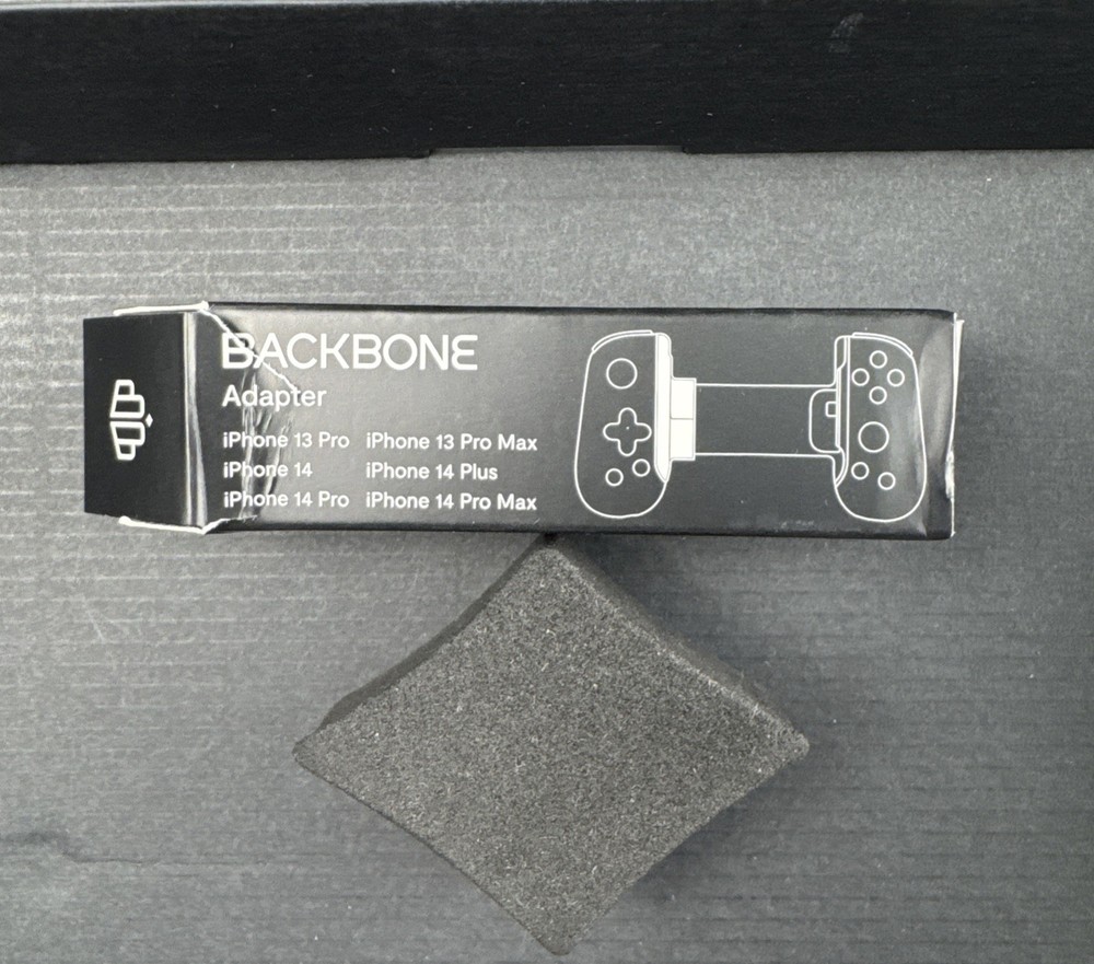 Backbone One Mobile Gaming Controller for iPhone (Lightning) - Black - 1st Gen