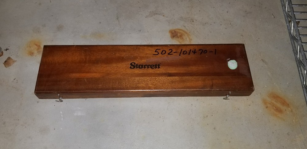 Starrett NO. 123 E&M Master Vernier Caliper 350MM