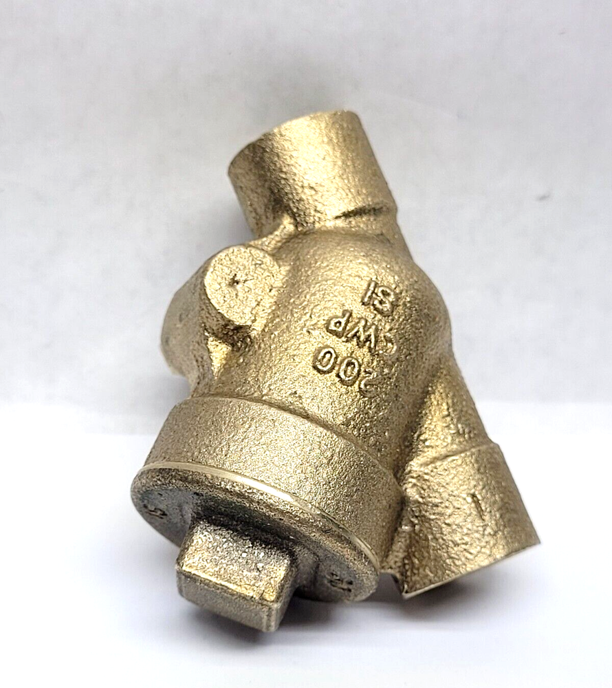 Nibco Check Valve Y-Pattern 200 CWP SI Bronze 1/2"