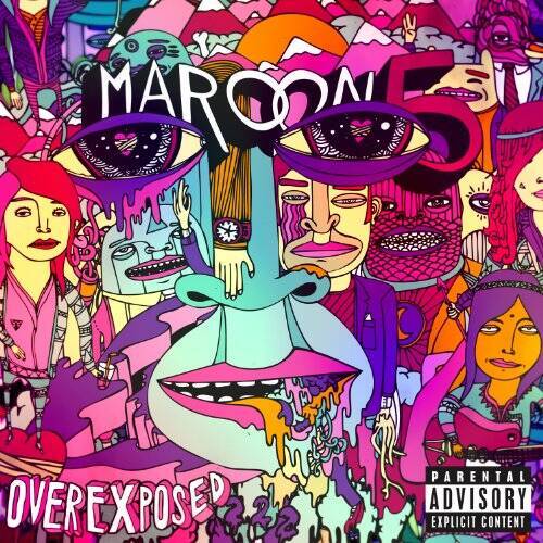 Overexposed (Explicit Version) - Audio CD By Maroon 5 - GOOD