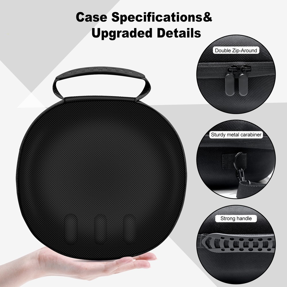 EVA Storage Shoulder Bag Carrying Case For Oculus Quest 3 VR Headset Controller