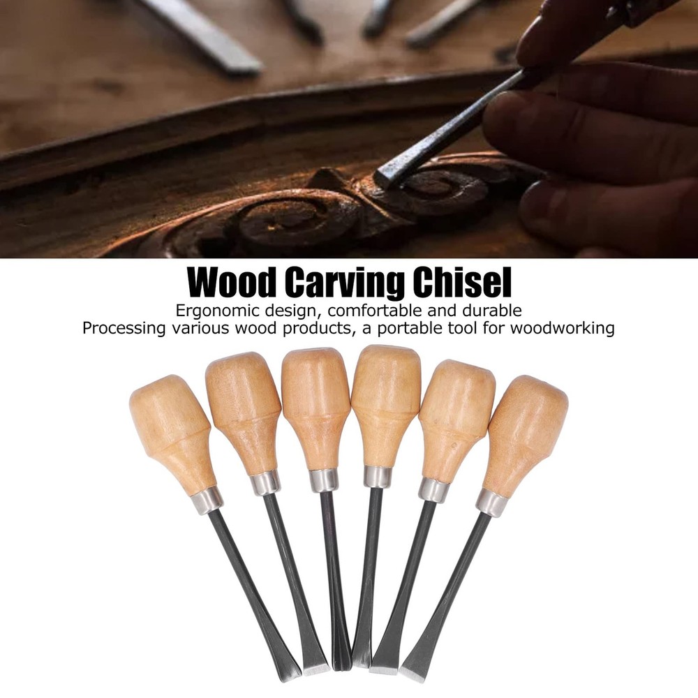 Hand Carving Tool Set Gouges and Woodworking Chisel Set Wood Carving Chisel S...