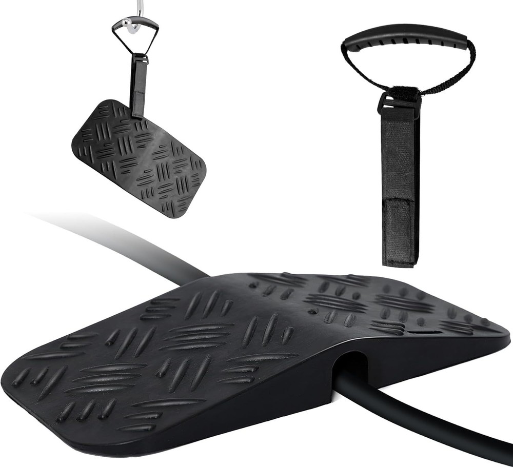 Gap Minimizing EV Charger Cable Protector for Garage Door - Soft Rubber Design