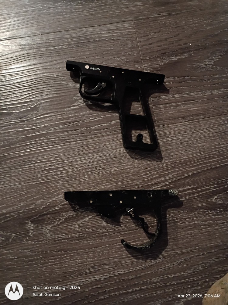 Paintball Marker Trigger Frames and Grips, Various Styles, Black