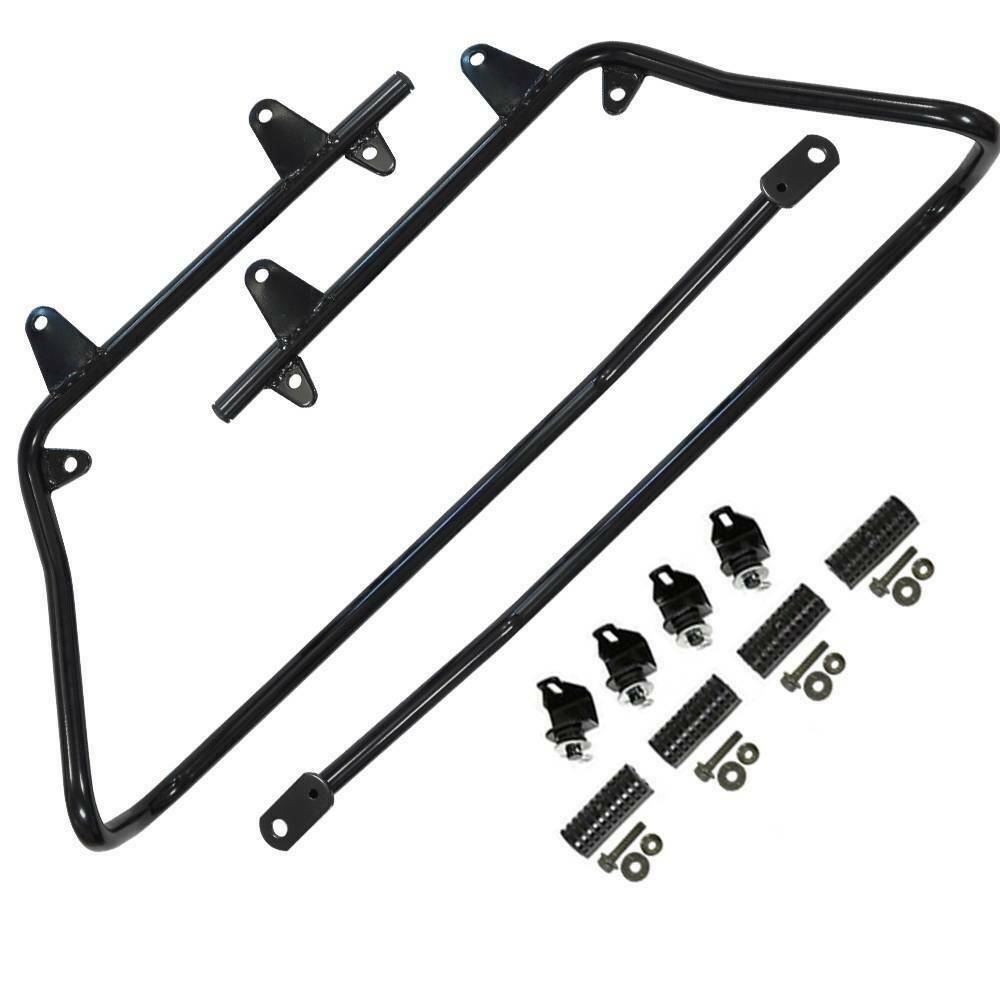 Saddlebag Conversion Brackets Mounts for Harley Davidson Softail w/ Hardware