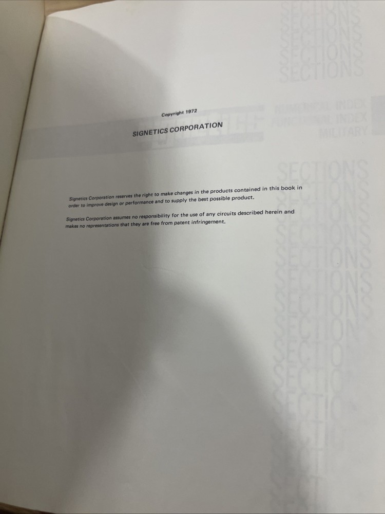 Signetics Digital Linear Mos