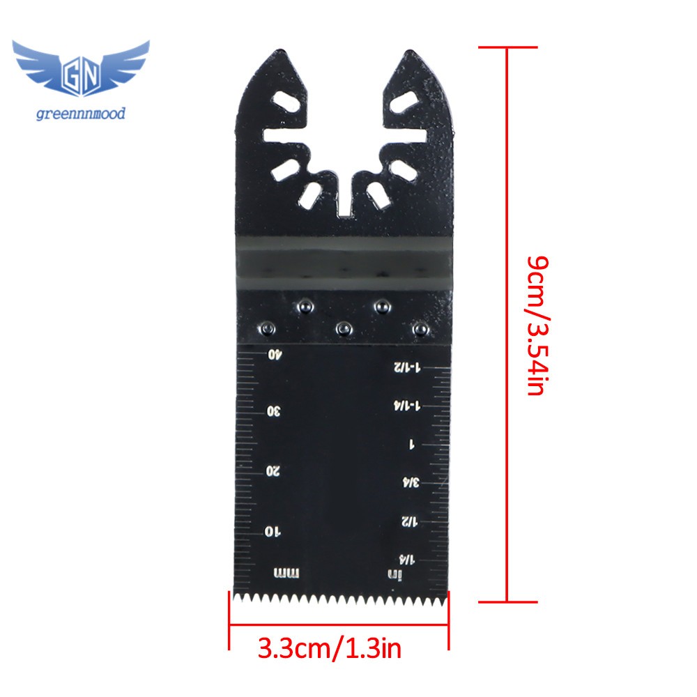 100 Pcs Quick Release Durable Oscillating Tool Saw Blades Multi For All Models