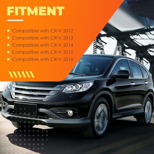 Side Power Mirror Assembly Compatible with CR-V 2012-2016 Manual Folding Left