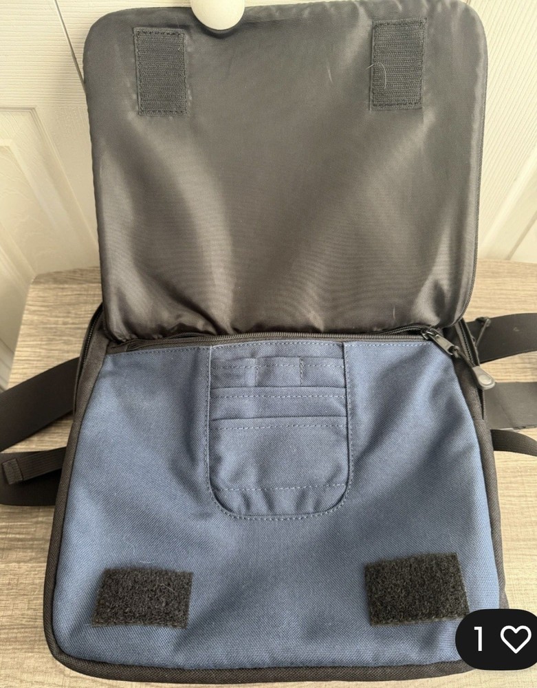 i-SHOT Messenger Style Range Bag - Navy Blue