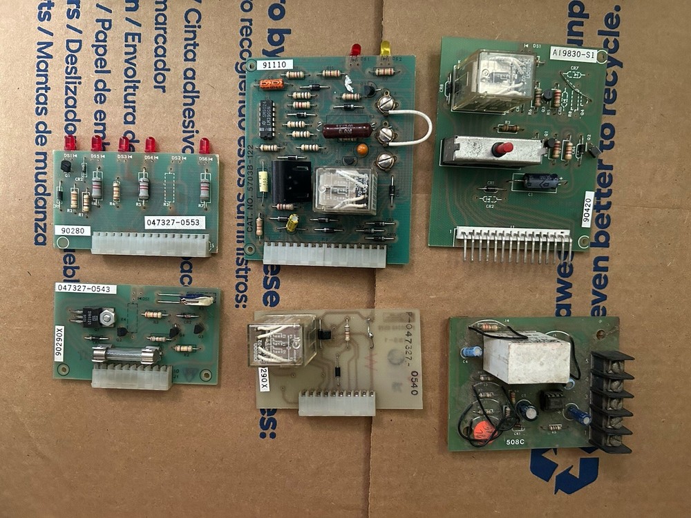 EDWARDS 5721B Zone Cards