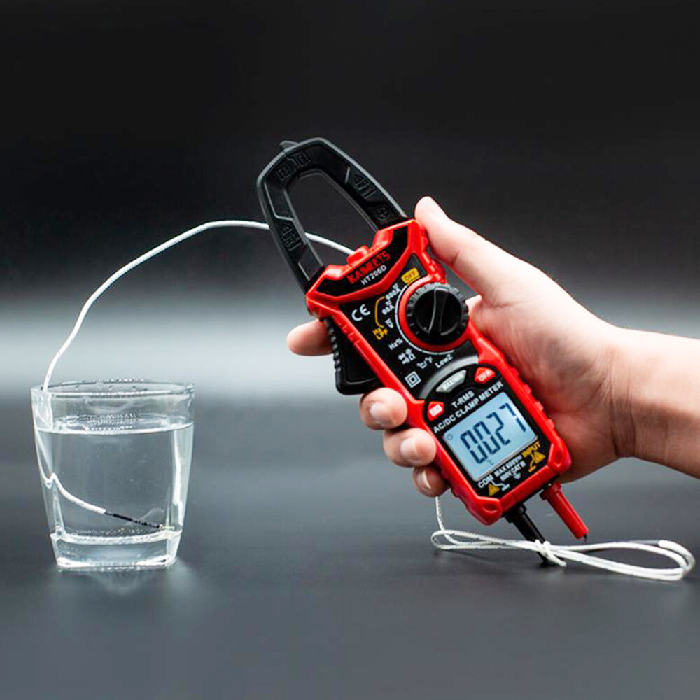 Digital Clamp Meter 6000 Counts NCV Detection Function 600A AC/DC Current 600V