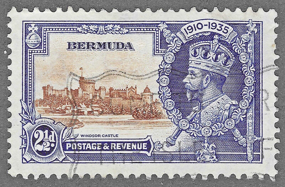 Bermuda (1935) - Scott # 102,  Used