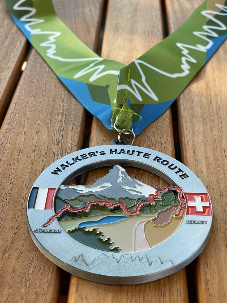 Walkers Haute Route Medal