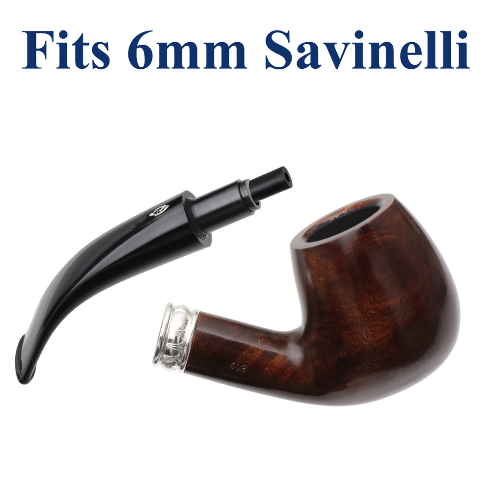 Savinelli 6mm Pipe Adapter Replacement Part (5 pieces)