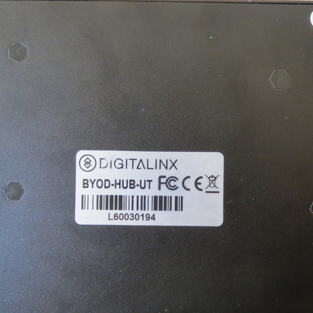 DigitaLinx BYOD-HUB-UT 6x1 Multi Format Connection Hub Video/Audio Switch, x2pc.