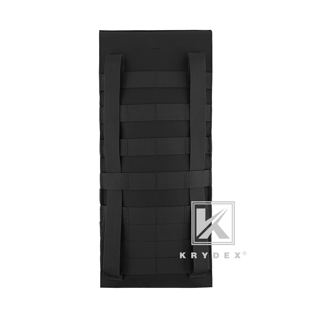 KRYDEX Tactical Hydration Carrier Pack MOLLE Pack Modular 3L Water Bladder Black