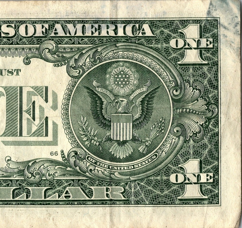 2017 L Star Note FANCY SERIAL NUMBER ONE DOLLAR Regular Run