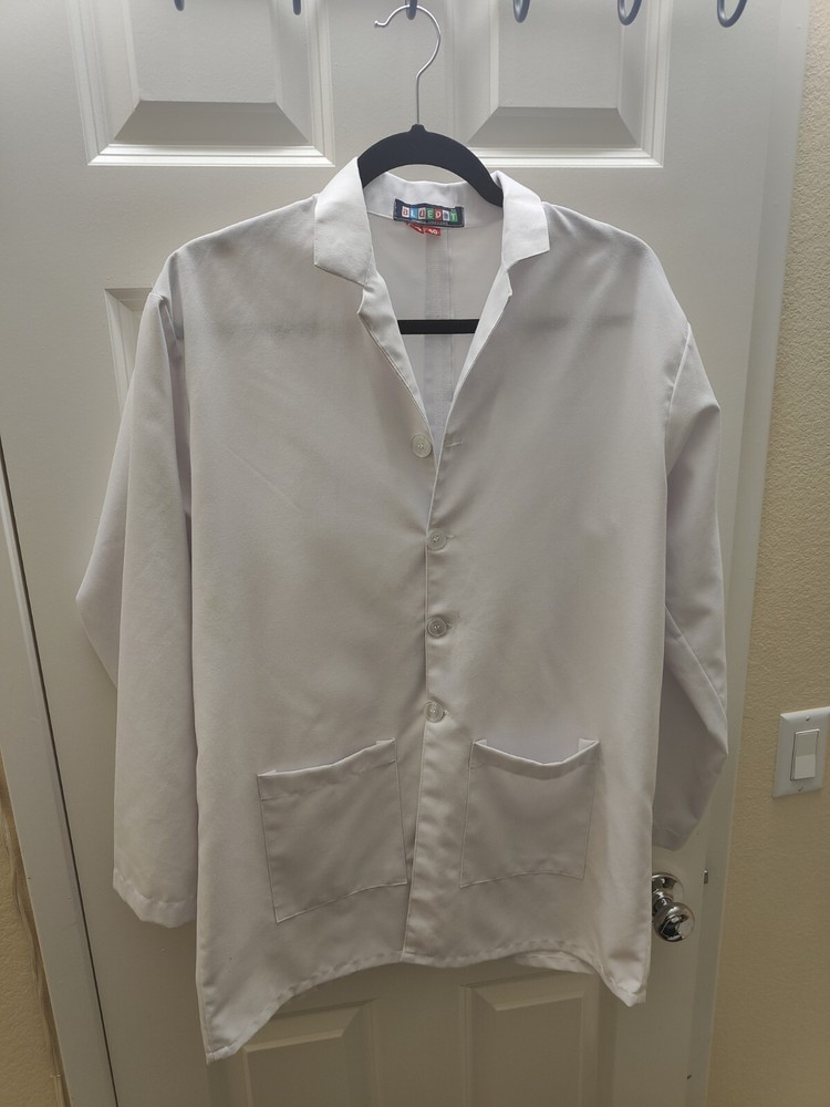 Bluedot White Lab Coat Large