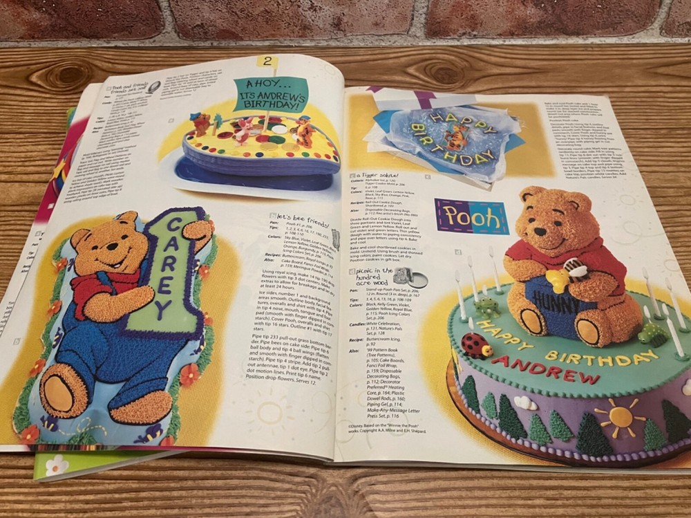 Wilton Cake Decorating Yearbook 1999 and Pattern Book 1999