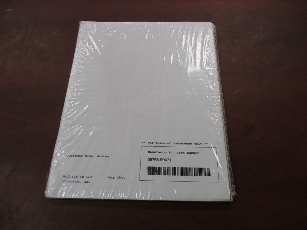 Agilent Tech 8753ET/ES New Network Analyzers Install and Quick Start Guide