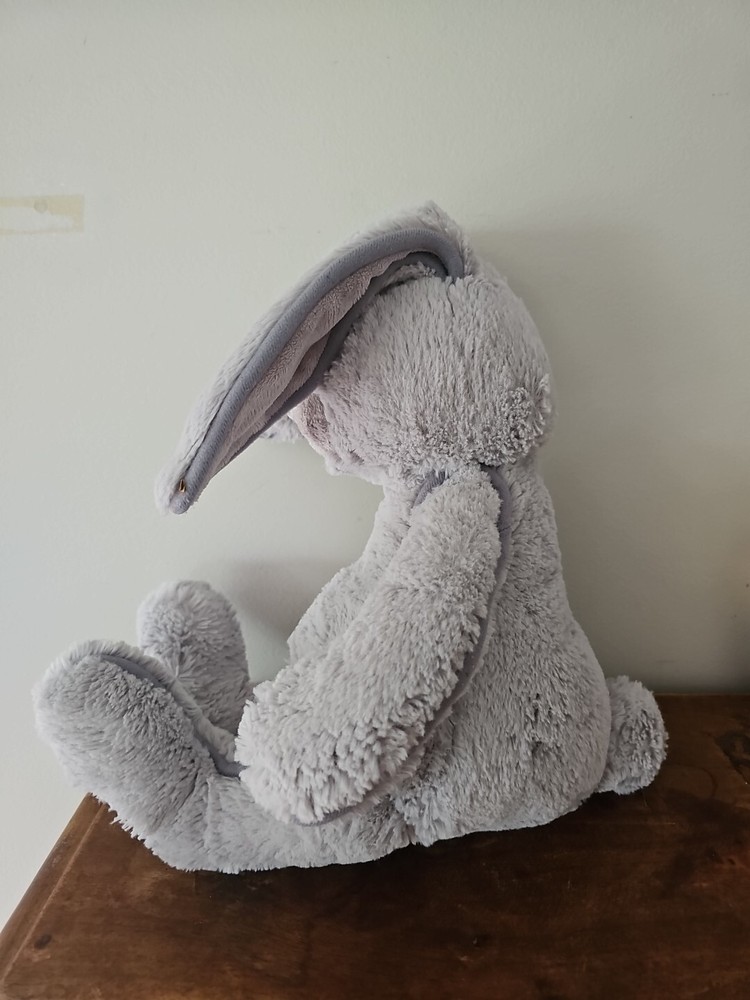 Large GEMMA Plush Grey BUNNY RABBIT Christopher Collection 50cm Approx Stuffed