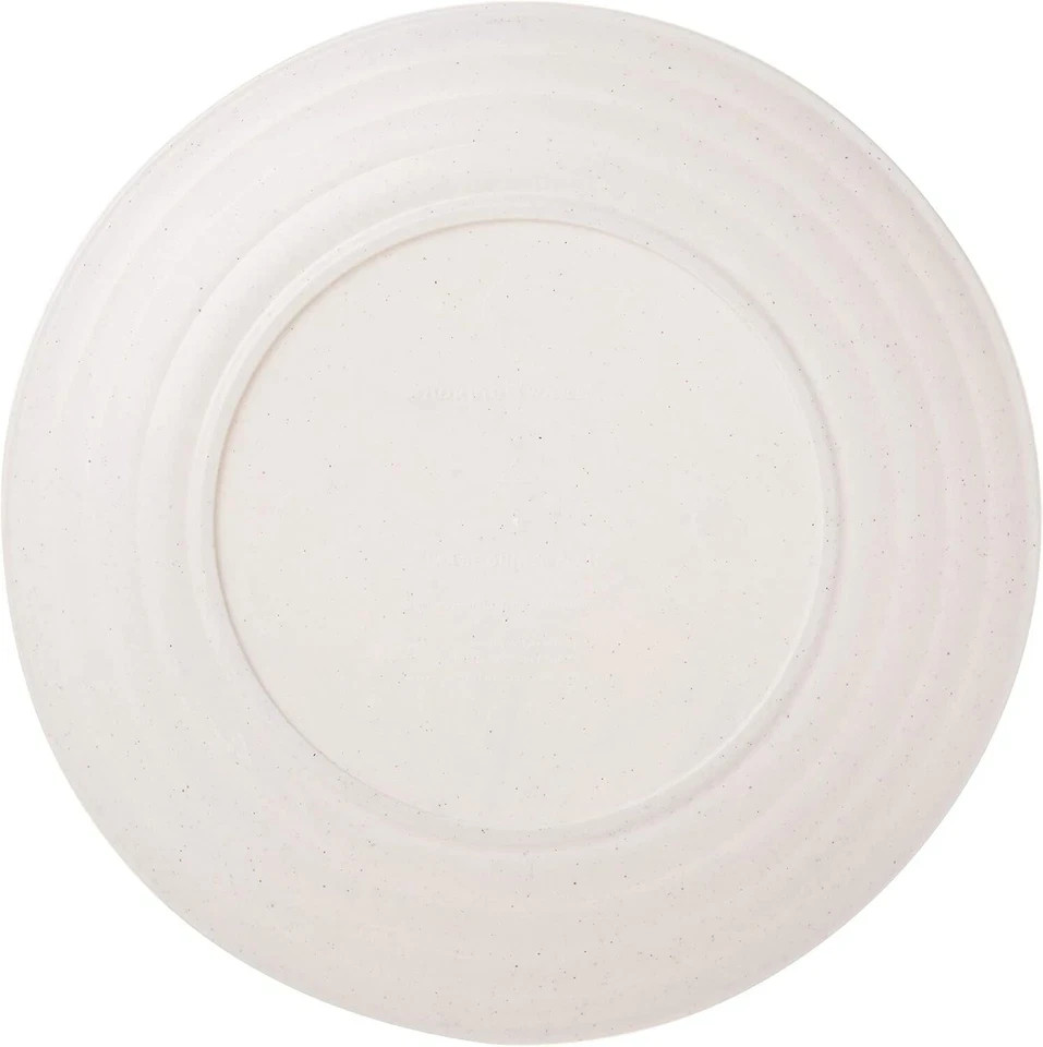 Nordic Ware Polypropylene Plates Microwave Serveware, 10", White