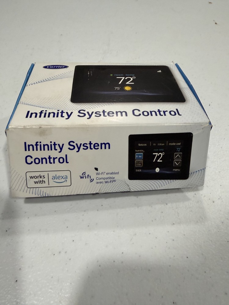 Carrier Infinity Programmable System Control Wifi Alexa- White
