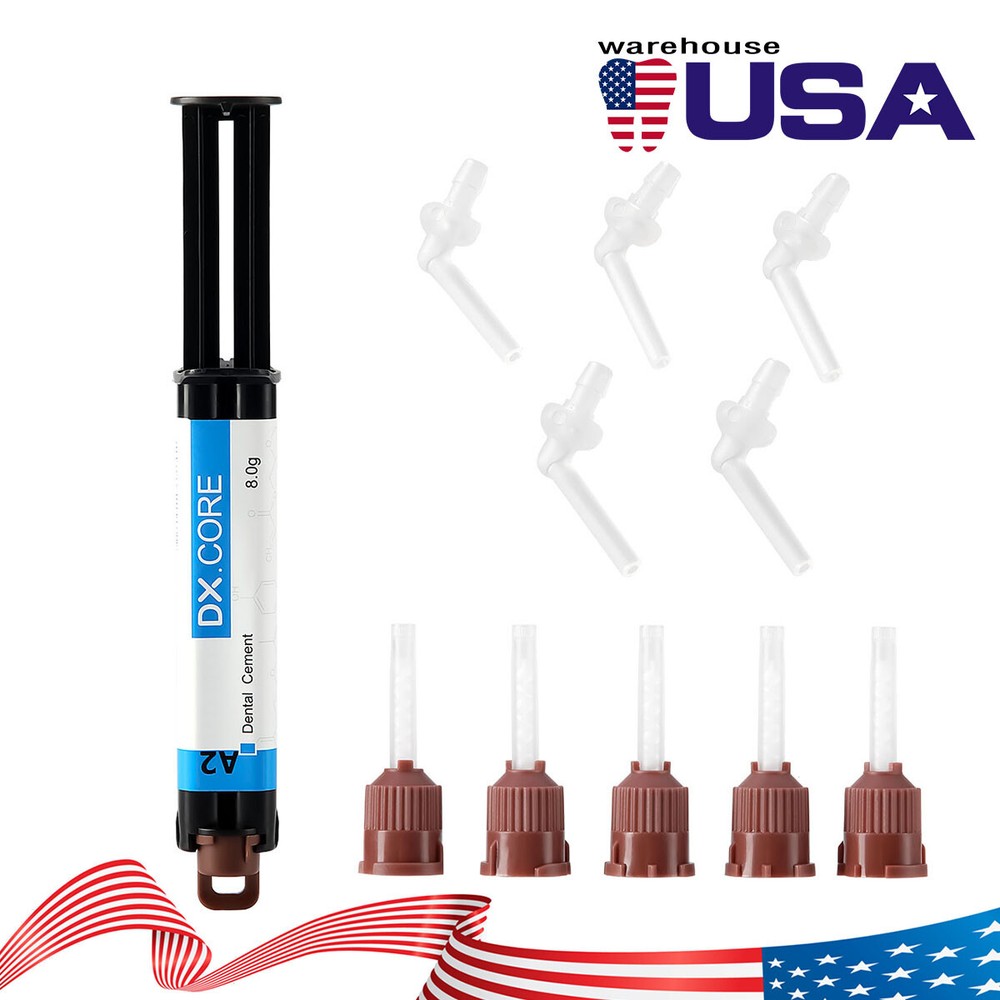 3X Dental Dual Cure Light Self Resin Composite A2 Post &Core Polymer-based