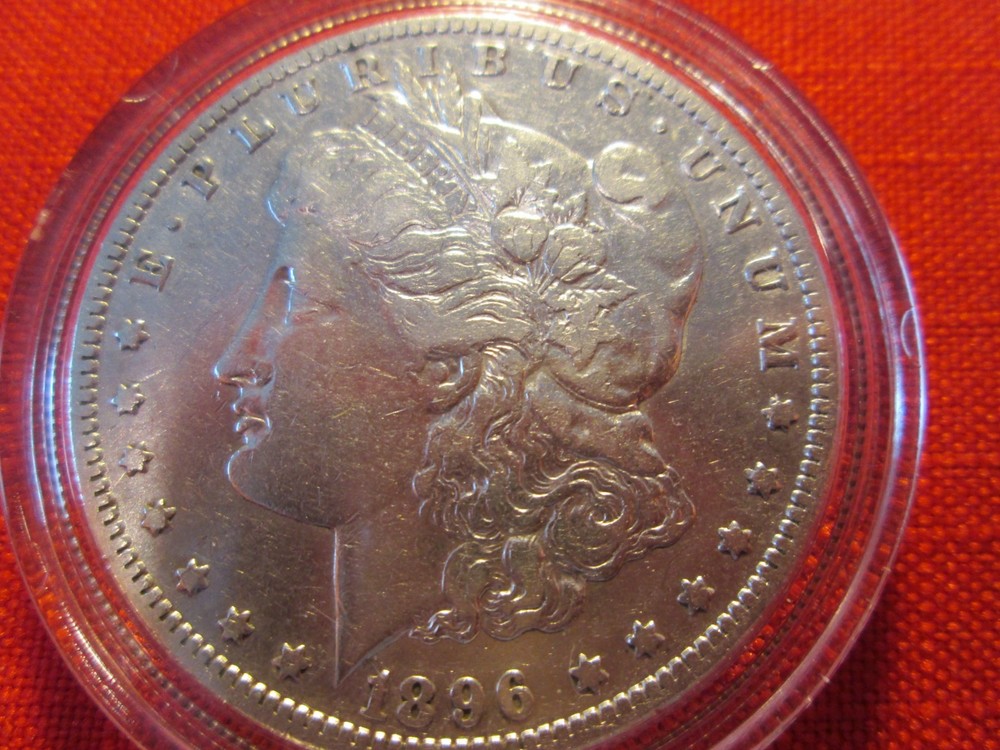 1896-O Morgan Silver Dollar!