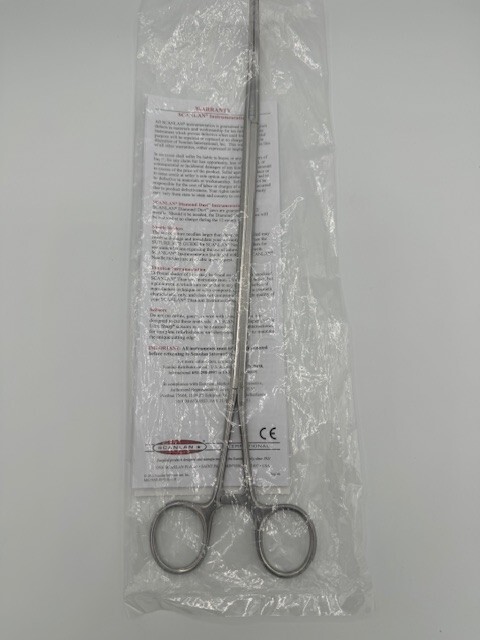 Scanlan Thoracoscopic Duval Clamp, Curved 9909-927 NEW!!!