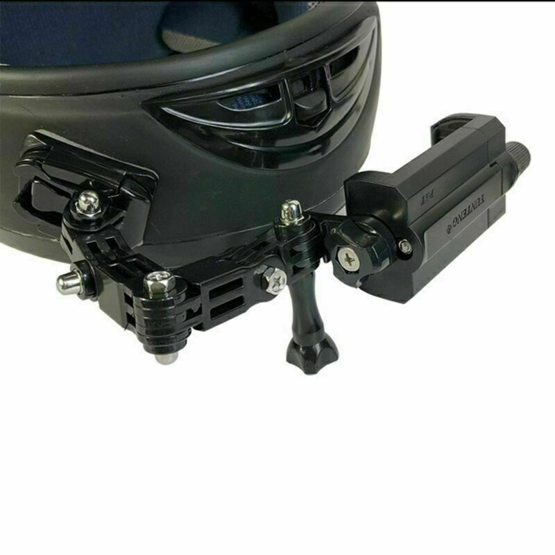 For 4-7"Cell Phone 9PCS Bracket Adjustable Helmet Curved Side Mount Holder Stand