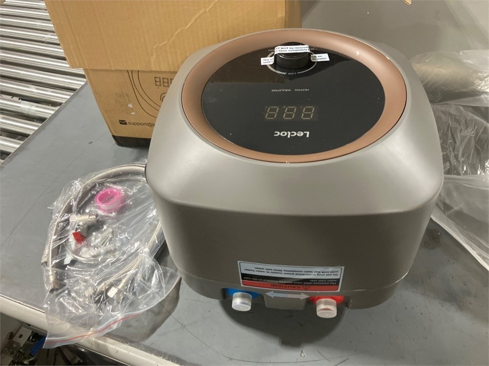 2.5 Gallon Under Sink Water Heater 120V Led Mini Tank Stainless Steel