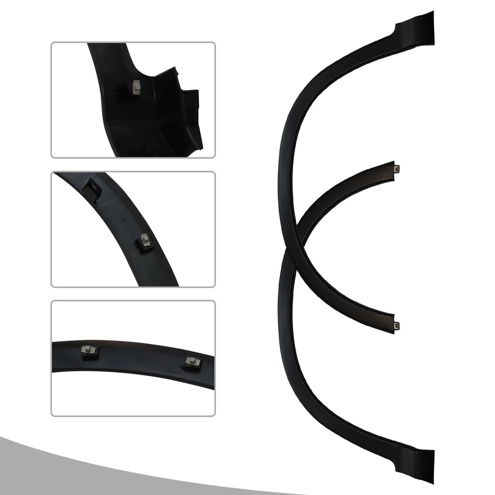 Cr-v Crv 2012-2016 Front Fender Kit Black Polypropylene Both Sides