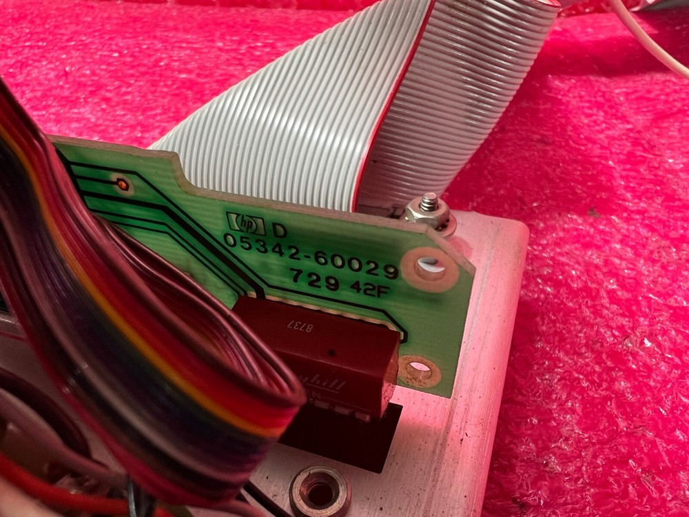 HP 5342A MICROWAVE FREQUENCY COUNTER BOARD 05342-60029 D Back Panel