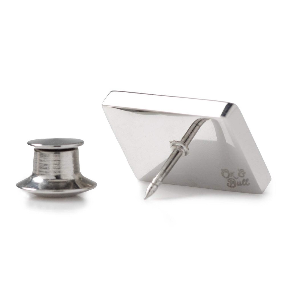 Stainless Steel Engravable Lapel Pin