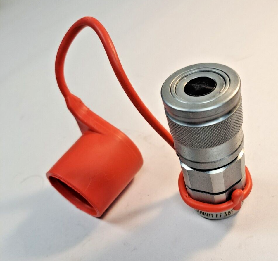 3/8″ Flat Face Hydraulic Quick Connect Female Coupler, 3/8″ NPT Thread