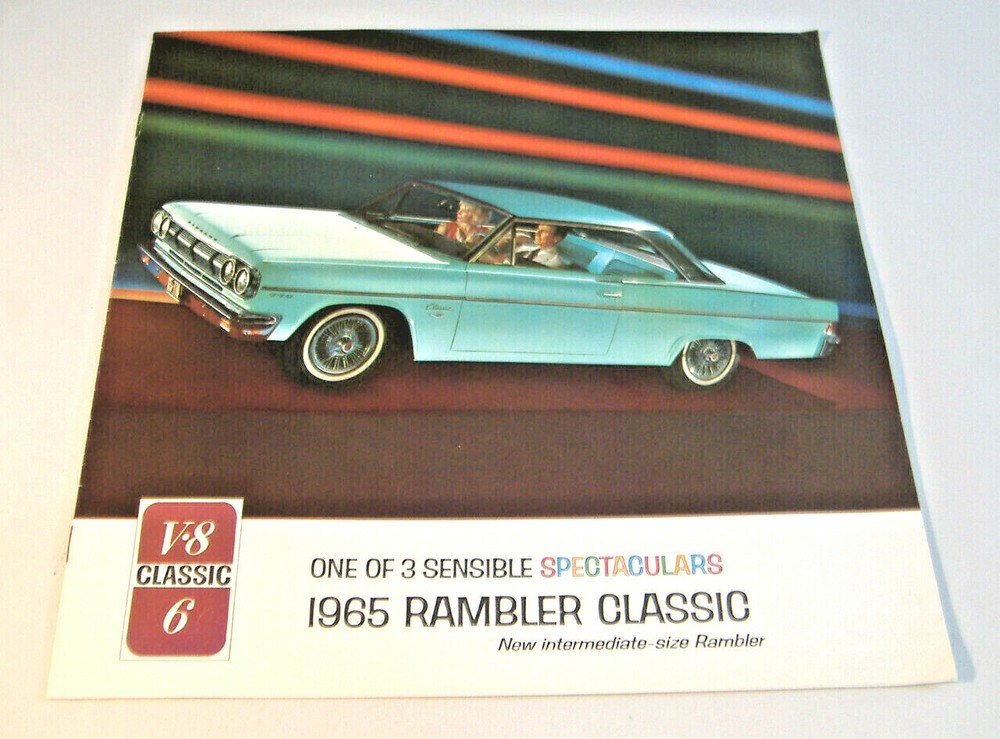 1965 RAMBLER CLASSIC ~  AUTOMOBILE  BROCHURE