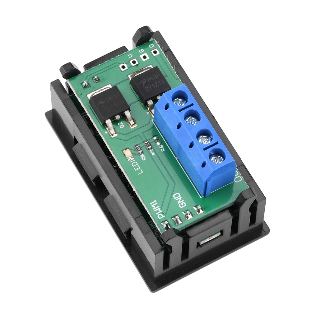 DC4-28V Digital Cymometer Speed Controller Frequency Tester Duty Cycle Adjustabl