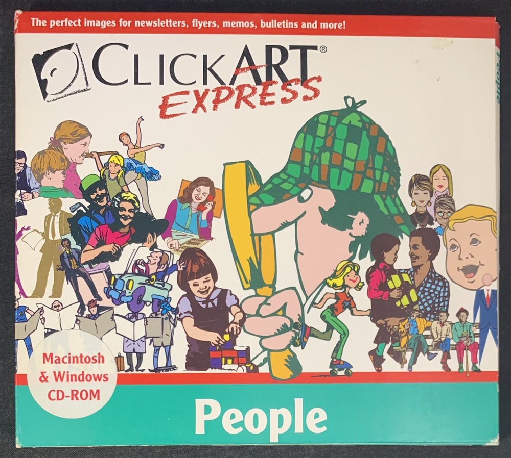 Click Art Express - People (PC, 1996)