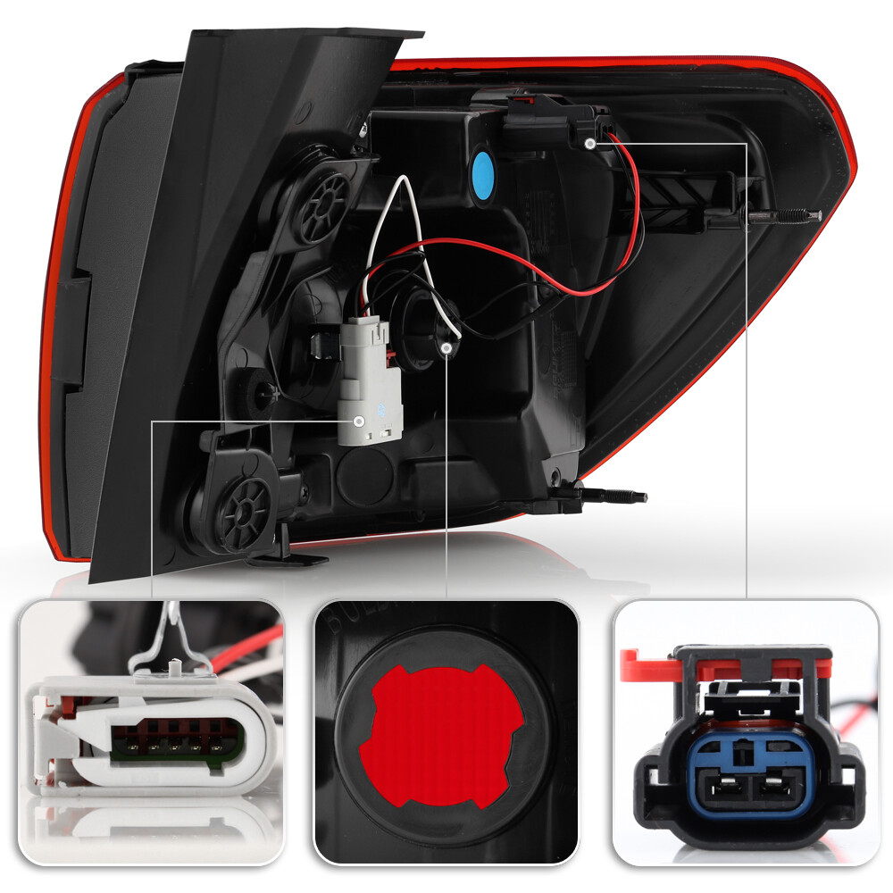 For 2017 2018 2019 GMC Acadia w/o Terrain Outer LED Tail Light Lamp Driver Side